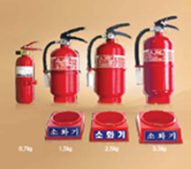 축압식분말소화기